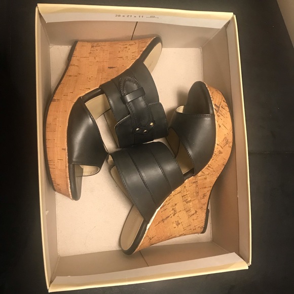 Adorable Studio Paolo Cork Wedges - Picture 2 of 8